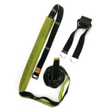Yoga Strap for Stretching Multifunction Back Bend Assist Trainer Door Waist Back Leg Stretch Strap for Dancing Gym Green In Australia - Darrahopens