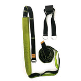 Yoga Strap for Stretching Multifunction Back Bend Assist Trainer Door Waist Back Leg Stretch Strap for Dancing Gym Green In Australia - Darrahopens