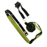 Yoga Strap for Stretching Multifunction Back Bend Assist Trainer Door Waist Back Leg Stretch Strap for Dancing Gym Green In Australia - Darrahopens