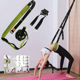 Yoga Strap for Stretching Multifunction Back Bend Assist Trainer Door Waist Back Leg Stretch Strap for Dancing Gym Green In Australia - Darrahopens