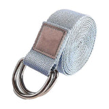 Yoga Strap With And Extra Safe Adjustable D-ring Buckle Yoga Stretching Strap For Flexibility - Blue In Australia - Darrahopens