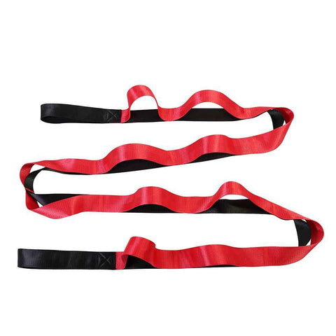 Yoga Strap - Stretching Strap with 12 Loops to Improve Flexibility for Fitness,Pilates and Physical Therapy In Australia - Darrahopens