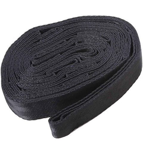 2pcs Hammock Tree Straps Set Effortless Operation Lightweight Stretching Straps Suitable for Hiking Camping - Black In Australia - Darrahopens