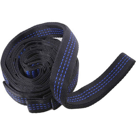 2pcs Hammock Tree Straps Set Effortless Operation Lightweight Stretching Straps Suitable for Hiking Camping - Blue In Australia - Darrahopens