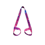2-in-1 Yoga Mat Carry Strap & Stretch Strap with Adjustable Buckles for Yoga, Pilates & Fitness - Magenta-purple In Australia - Darrahopens