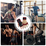 Fingerless Weight Lifting Gloves with Wrist Support – Breathable Gym Gloves for Men & Women, Ideal for Fitness Training, Weightlifting & Cross Workout - Red L In Australia - Darrahopens