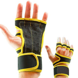 1 Pair Durable Weight Lifting Gloves For Intense Gym Sessions Gym Gloves Fitness Comfortable - Yellow M In Australia - Darrahopens