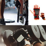 1 Pair Durable Weight Lifting Gloves For Intense Gym Sessions Gym Gloves Fitness Comfortable - Black S