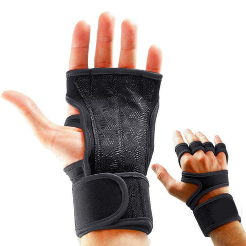 1 Pair Durable Weight Lifting Gloves For Intense Gym Sessions Gym Gloves Fitness Comfortable - Black M In Australia - Darrahopens