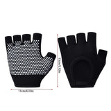 Breathable Half-Finger Pilates Gloves – Non-Slip Gym Gloves for Women, Elastic Cotton Blend Fitness Gloves for Cycling, Dancing & Workout Gray In Australia - Darrahopens