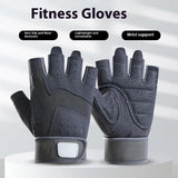 Half-Finger Breathable Workout Gloves – Non-Slip Gym Gloves for Fitness, Cycling, Climbing & Training - Yellow M In Australia - Darrahopens