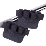 Fingerless Gym Gloves for Men & Women, Breathable Anti-Slip Workout Gloves with Enhanced Grip & Palm Protection - Smoky Gray In Australia - Darrahopens