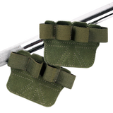 Fingerless Gym Gloves for Men & Women, Breathable Anti-Slip Workout Gloves with Enhanced Grip & Palm Protection - Army Green In Australia - Darrahopens