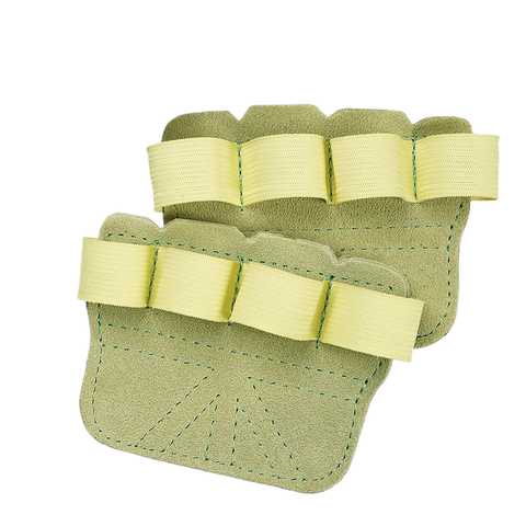 Fingerless Gym Gloves for Men & Women, Breathable Anti-Slip Workout Gloves with Enhanced Grip & Palm Protection - Yellow Green In Australia - Darrahopens