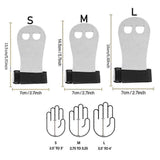Gymnastics Wrist Grips with Wrist Support Anti-Slip Palm Guards for Training, Weightlifting, Cross Training and Fitness - Black M In Australia - Darrahopens