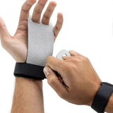 Gymnastics Wrist Grips with Wrist Support Anti-Slip Palm Guards for Training, Weightlifting, Cross Training and Fitness - Pink S