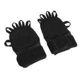 Ventilated Gym Gloves with Wrist Support for Men & Women, Anti-Slip Weightlifting Workout Gloves with Palm Protection