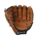 Youth Baseball Gloves Synthetic Leather Baseball Glove Sports Baseball for Women and Men Kids - Brown 10.5inch In Australia - Darrahopens