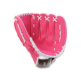 Youth Baseball Gloves Synthetic Leather Baseball Glove Sports Baseball for Women and Men Kids - Rose Red 10.5inch In Australia - Darrahopens