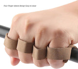 Leather Gym Gloves for Weightlifting with Nonslip Ergonomic Grip and Four Finger Protection Brown Right In Australia - Darrahopens