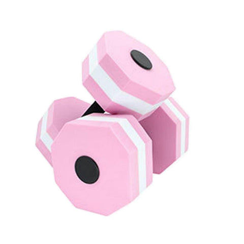 Aquatic Dumbells,1 Pair Water Aerobic Exercise Foam-Dumbbell Pool Resistance,Water Aqua Fitness-Barbells Hand Bar Gift Pink In Australia - Darrahopens