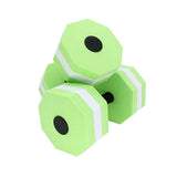 Aquatic Dumbells,1 Pair Water Aerobic Exercise Foam-Dumbbell Pool Resistance,Water Aqua Fitness-Barbells Hand Bar Gift Green In Australia - Darrahopens