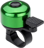 Mini Bicycle Bell Loud Clear Ring Bike Handlebar Bell for Road Mountain MTB City Bike Accessories(Green)