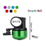 Mini Bicycle Bell Loud Clear Ring Bike Handlebar Bell for Road Mountain MTB City Bike Accessories(Green) In Australia - Darrahopens