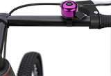 Mini Bicycle Bell Loud Clear Ring Bike Handlebar Bell for Road Mountain MTB City Bike Accessories(Purple)