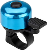 Mini Bicycle Bell Loud Clear Ring Bike Handlebar Bell for Road Mountain MTB City Bike Accessories(Blue)