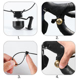 Classic Bicycle Bell Loud Ringing Copper Alloy Bike Handlebar Bell for Road Mountain Mountain Bike Cycling Accessories Gold