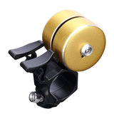 Bike Bell Loud 90dB Bicycle Handlebar Bell Aluminum Alloy Horn for Road MTB City E-Bike Cycling Accessories - Gold In Australia - Darrahopens