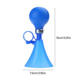 Bike Air Horn Loud Bicycle Handlebar Horn Rubber Bulb Bell for Road MTB City Bike Cycling Accessories Silver In Australia - Darrahopens