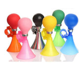 Bike Air Horn Loud Bicycle Handlebar Horn Rubber Bulb Bell for Road MTB City Bike Cycling Accessories Silver In Australia - Darrahopens