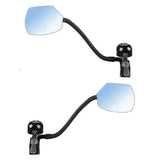 2PCS Bicycle Rear View Mirror with Bell 360°Adjustable Bike Handlebar Mirror for MTB Road Bike Scooter 27-33mm Handlebars In Australia - Darrahopens
