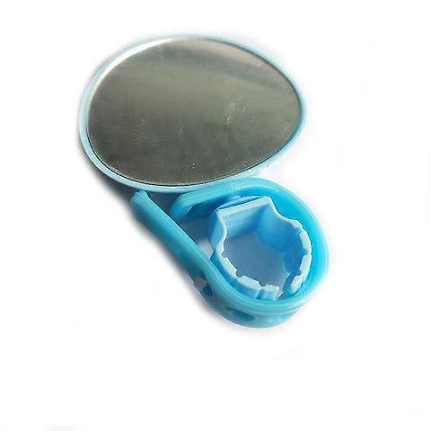 1 Pair of Mini Adjustable Bicycle Mirrors Mountain Bike View Rear Bicycle Mirrors - Blue In Australia - Darrahopens