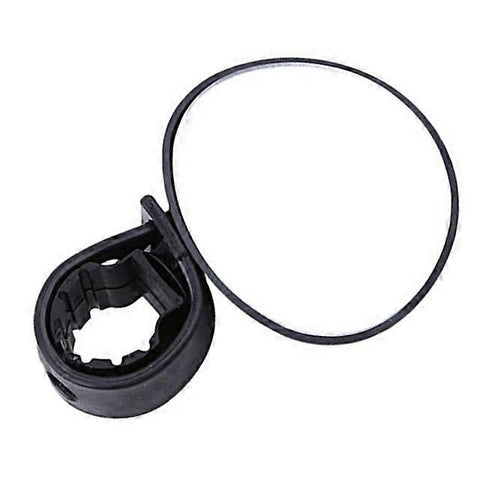 2Pcs Adjustable ycling Bike Mirrors MTB Road Bike Bicycle Handlebar Barend Rearview Mirror Ultralight Safe Mirror Bicycle Accessories - Black