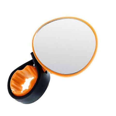2Pcs Adjustable ycling Bike Mirrors MTB Road Bike Bicycle Handlebar Barend Rearview Mirror Ultralight Safe Mirror Bicycle Accessories - Orange In Australia - Darrahopens