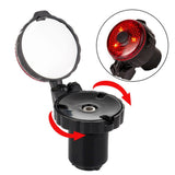 2X Bicycle Rearview Mirrors 360Degree Adjustable Bike Handlebar Mirror Blast-Resistant Glass Lens Safe Bike Mirror In Australia - Darrahopens
