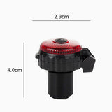 2X Bicycle Rearview Mirrors 360Degree Adjustable Bike Handlebar Mirror Blast-Resistant Glass Lens Safe Bike Mirror