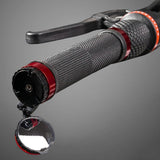 2X Bicycle Rearview Mirrors 360Degree Adjustable Bike Handlebar Mirror Blast-Resistant Glass Lens Safe Bike Mirror