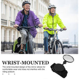 Bike Wristband Mirror Bike Rear View Mirror Cycling Mirror Arm Wrist Rearview Mirror For Bike In Australia - Darrahopens