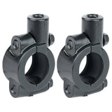 2pcs Bike Mirrors Handlebars Mount Aluminum Alloys Mirrors Holder Regulable Mount for Bikes and Motorcycles M8 Mirror Mount