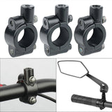 2pcs Bike Mirrors Handlebars Mount Aluminum Alloys Mirrors Holder Regulable Mount for Bikes and Motorcycles M8 Mirror Mount