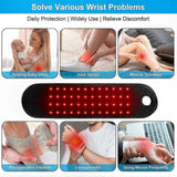 Red and Near Infrared Light Therapy Wrist Wrap for Comfort and Warmth