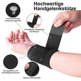 2 Pack Adjustable Wrist Braces,wrist Wraps For Carpal Tunnel, Arthritis, And Tendinitis Pain Relief,wrist Support For Sports, Gymnastics, Strength Training - Black S In Australia - Darrahopens