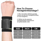 2 Pack Adjustable Wrist Braces,wrist Wraps For Carpal Tunnel, Arthritis, And Tendinitis Pain Relief,wrist Support For Sports, Gymnastics, Strength Training - Green S