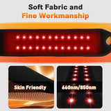 Cordless Wrist Heating Pad Wrap with Vibration, Rechargeable Heated Wrist Brace
