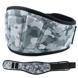 Adjustable Weightlifting Belt, EVA Nylon Lumbar Support Belt for Powerlifting, Bodybuilding, Gym Fitness and Strength Training - Black Camouflage L In Australia - Darrahopens