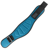 Adjustable Weightlifting Belt, EVA Nylon Lumbar Support Belt for Powerlifting, Bodybuilding, Gym Fitness and Strength Training - Blue M